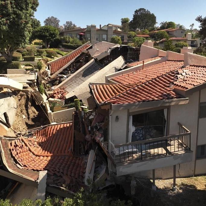Things to know about a landslide that has destroyed homes in Southern California